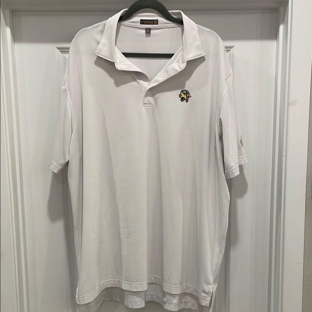 White Peter Millar Polo Shirt
